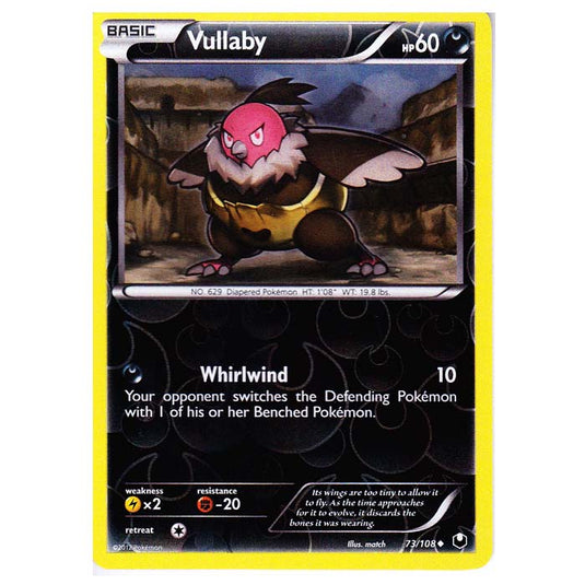 Pokemon - Black & White - Dark Explorers - (Reverse Holo) Vullaby - 73/108