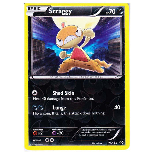 Pokemon - Black & White - Next Destinies - (Reverse Holo) Scraggy 73/99