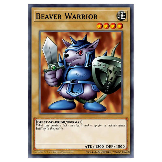 Yu-Gi-Oh! - Yugi's Legendary Decks - Beaver Warrior (Common) YGLD-ENA12