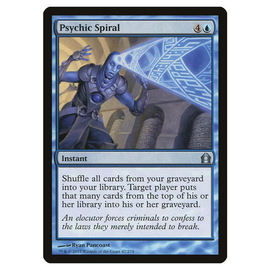 Magic The Gathering - Return To Ravnica - Psychic Spiral - 47/274 (Foil)
