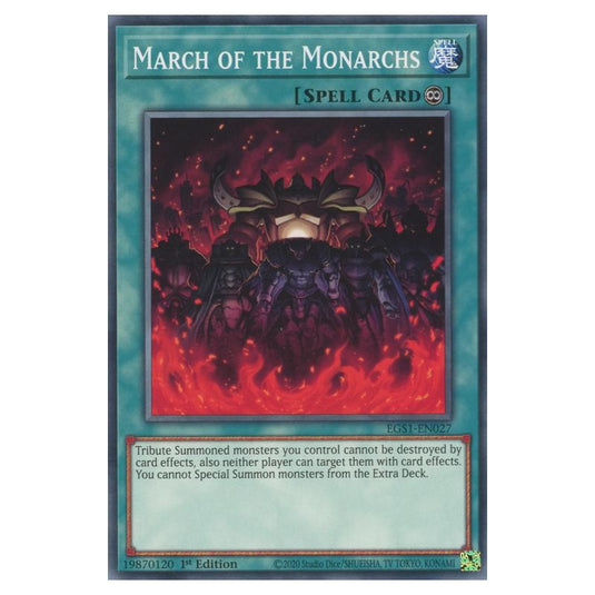 Yu-Gi-Oh! - Egyptian God Deck - Slifer the Sky Dragon - March of the Monarchs (Common) EGS1-EN027