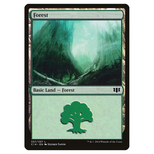 Magic The Gathering - Commander 2014 - Forest - 337