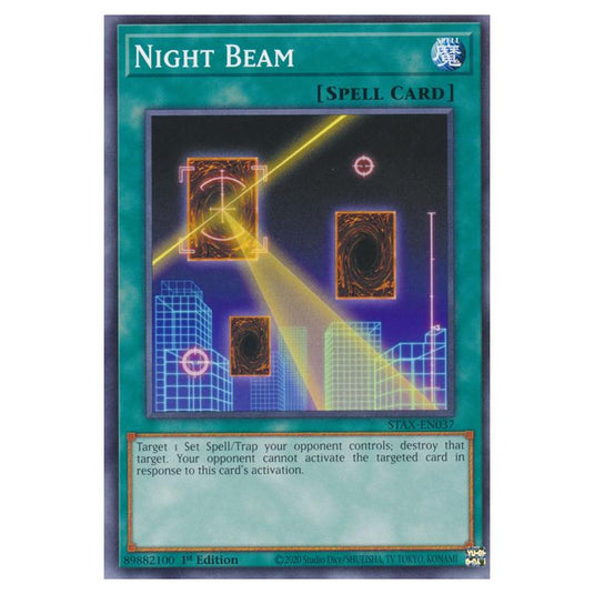 Yu-Gi-Oh! - 2-Player Starter Set - Night Beam (Common) STAX-EN037