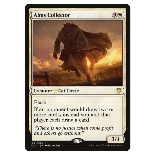 Magic The Gathering - Commander 2017 - Alms Collector - 001/309