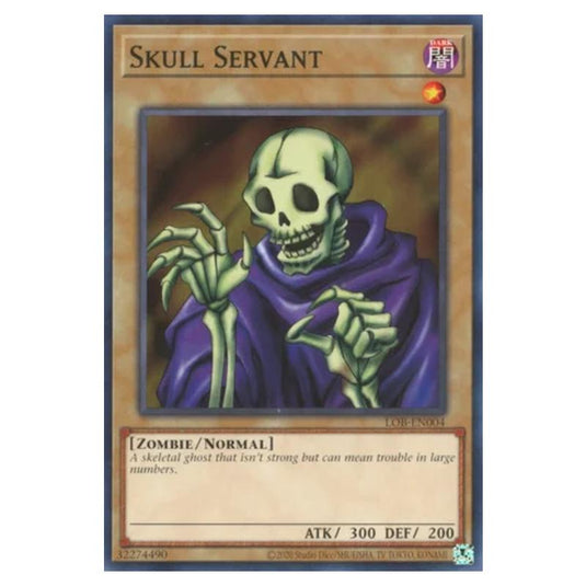 Yu-Gi-Oh! - Legend of Blue Eyes White Dragon (25th Anniversary Edition) - Skull Servant (Common) - LOB25-EN004