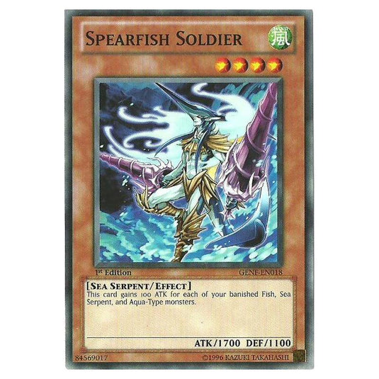 Yu-Gi-Oh! - Generation Force - Spearfish Soldier (Common) GENF-EN018