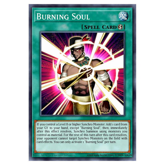 Yu-Gi-Oh! - Structure Deck - The Crimson King - Burning Soul (Common) SDCK-EN030