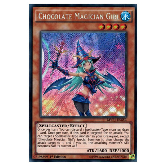Yu-Gi-Oh! - Yu-Gi-Oh! The Dark Side of Dimensions Movie Pack Secret Edition - Chocolate Magician Girl (Secret Rare) MVP1-ENS52