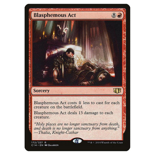 Magic The Gathering - Commander 2014 - Blasphemous Act - 172