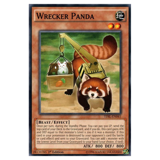 Yu-Gi-Oh! - The Dark Illusion - Wrecker Panda (Short Print) TDIL-EN041