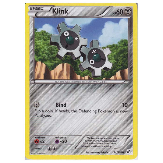 Pokemon - Black & White - Klink 74/114