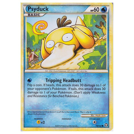 Pokemon - HGSS - Triumphant - Psyduck 74/102