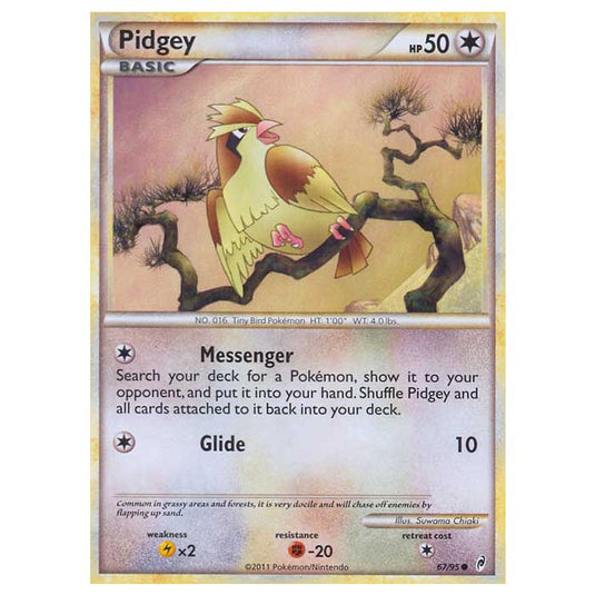 Pokemon - Call of Legends - Pidgey 67/95