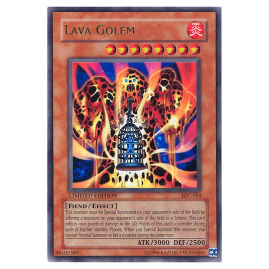 Yu-Gi-Oh! - Invasion of Chaos - Special Edition - Lava Golem (Ultra Rare) IOC-SE4