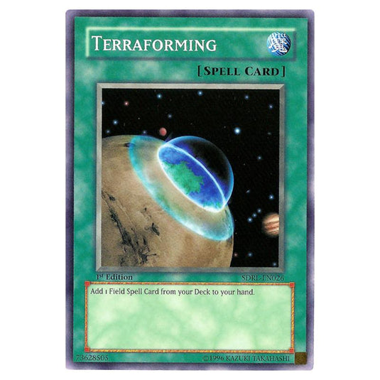 Yu-Gi-Oh! - Rise of the Dragon Lords Structure Deck - Terraforming (Common) SDRL-EN026