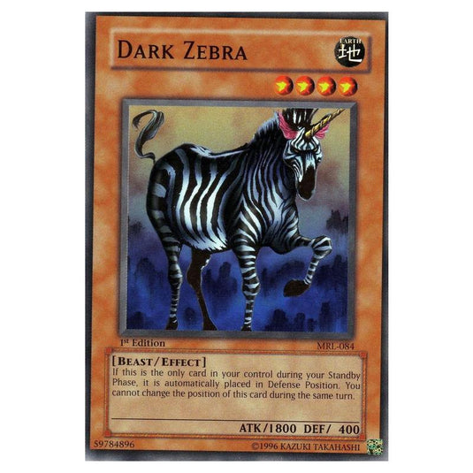 Yu-Gi-Oh! - Magic Ruler - Dark Zebra (Common) - MRL-EN084/050