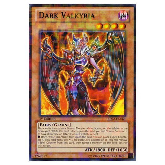 Yu-Gi-Oh! - Battle Pack 2 - War of the Giants - Dark Valkyria (Mosaic Rare) BP02-EN064