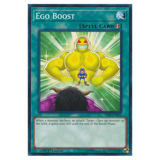 Yu-Gi-Oh! - Starter Deck - Codebreaker - Ego Boost (Common) YS18-EN031