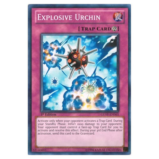 Yu-Gi-Oh! - Generation Force - Explosive Urchin (Common) GENF-EN065