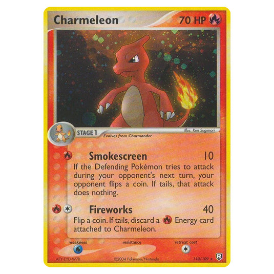 Pokemon - EX Team Rocket Returns - Charmeleon - 110/109