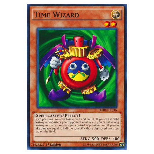 Yu-Gi-Oh! - Legendary Decks II - Time Wizard (Common) LDK2-ENJ15
