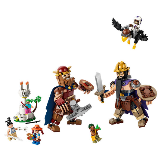 Lego - One Piece - Dorry vs. Brogy – Giants of Little Garden #75644