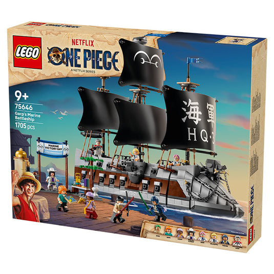 Lego - One Piece - Garp's Marine Battleship #75646