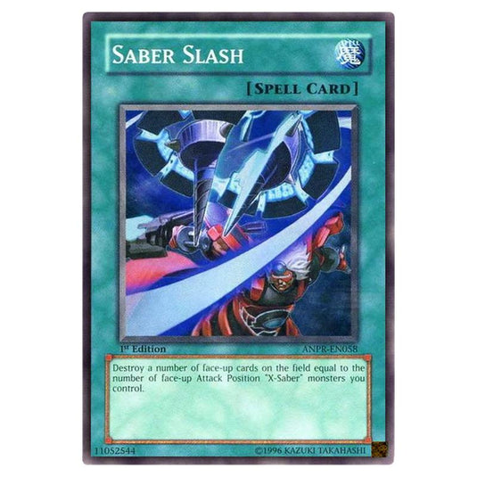 Yu-Gi-Oh! - Ancient Prophecy - Saber Slash (Super Rare) ANPR-EN058