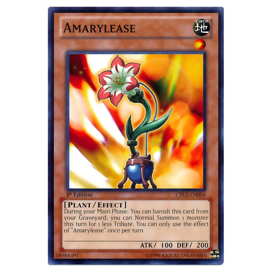 Yu-Gi-Oh! - Cosmo Blazer - Amarylease (Common) CBLZ-EN004