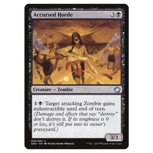 Magic The Gathering - Game Night 2019 - Accursed Horde - 26