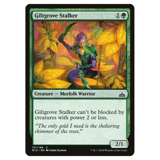 Magic The Gathering - Rivals Of Ixalan - Giltgrove Stalker - 131/196 (Foil)