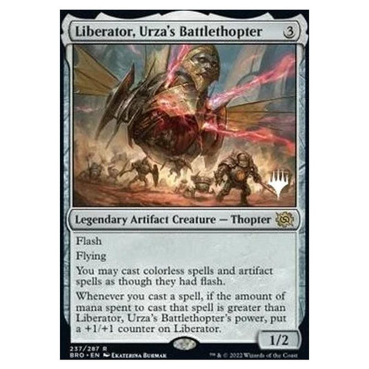 Magic The Gathering - The Brothers' War Promos - Liberator, Urza's Battlethopter - 237/287