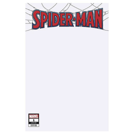 Spider-Man - Issue 1 Blank Cover Variant