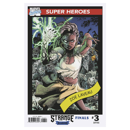 Strange Academy Finals - Issue 3 Weaver Trading Card Variant