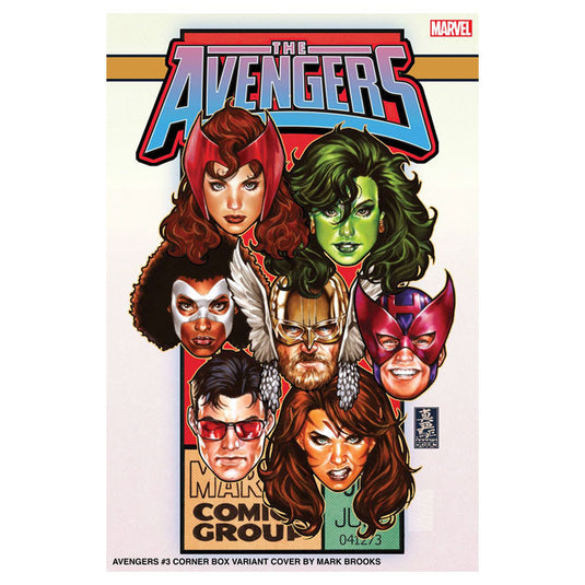 Avengers - Issue 3 Mark Brooks Corner Box Variant