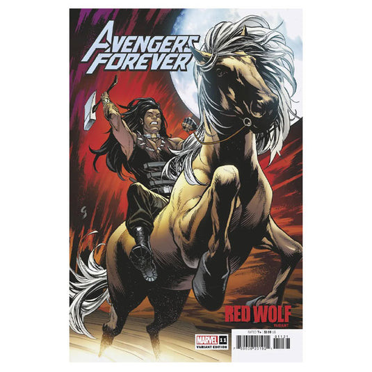 Avengers Forever - Issue 11 Shaw Red Wolf Variant