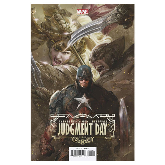 Axe Judgment Day Omega - Issue 1 Lozano Variant