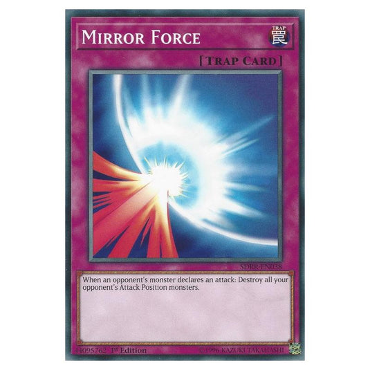 Yu-Gi-Oh! - Structure Deck - Rokket Revolt - Mirror Force (Common) SDRR-EN038