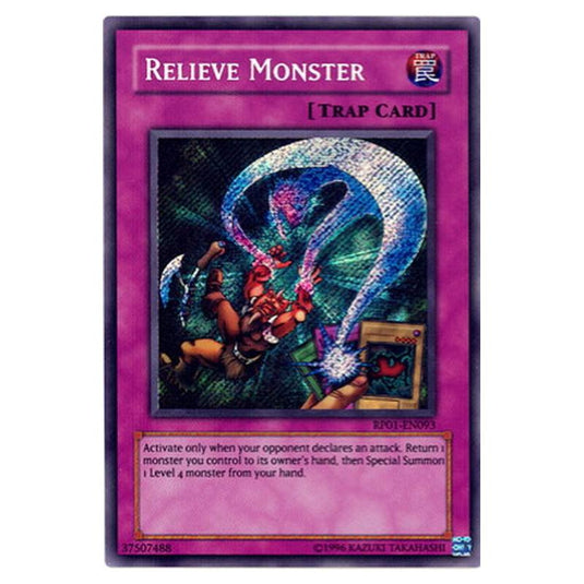Yu-Gi-Oh! - Retro Pack - Relieve Monster (Secret Rare) RP01-EN093