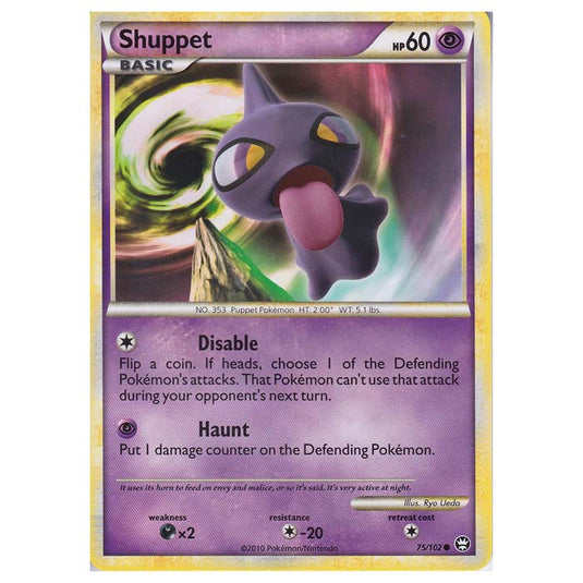 Pokemon - HGSS - Triumphant - Shuppet 75/102