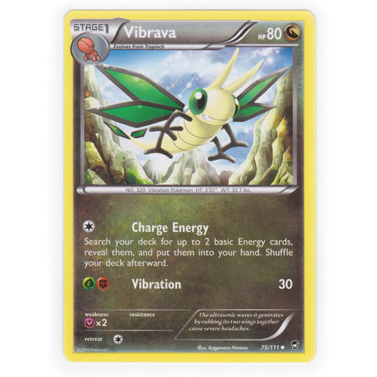 Pokemon - XY Furious Fists - Vibrava - 75/111