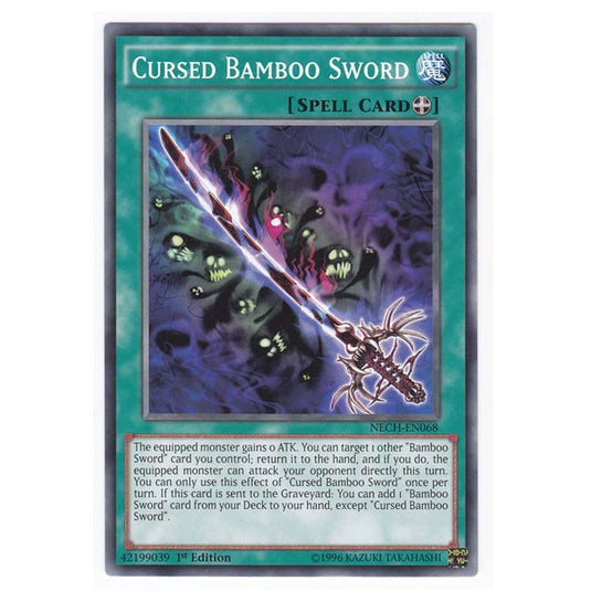 Yu-Gi-Oh! - The New Challengers - Cursed Bamboo Sword - 68/99