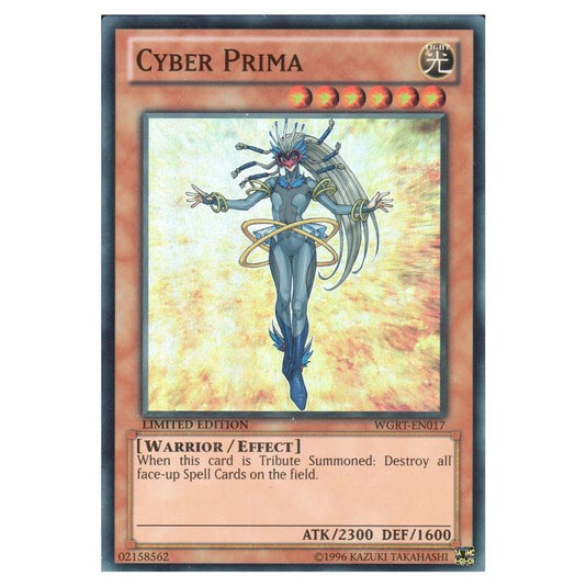 Yu-Gi-Oh! - War of the Giants Reinforcements - Cyber Prima (Super Rare) WGRT-EN017