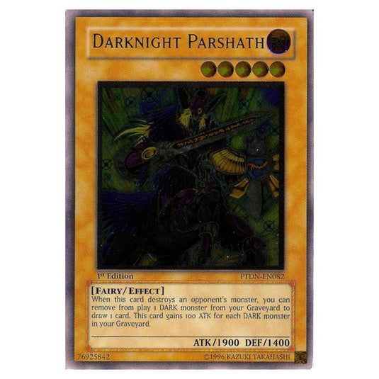 Yu-Gi-Oh! - Phantom Darkness - Darknight Parshath (Ultimate Rare) PTDN-EN082