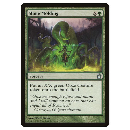 Magic The Gathering - Return To Ravnica - Slime Molding - 135/274 (Foil)