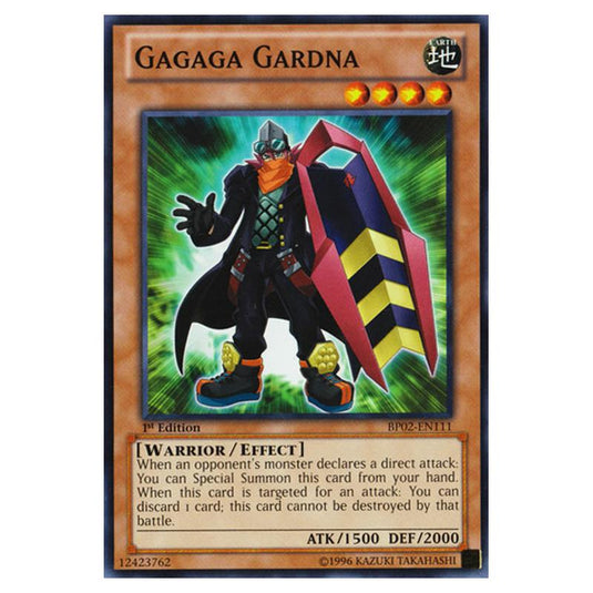 Yu-Gi-Oh! - Battle Pack 2 - War of the Giants - Gagaga Gardna (Common) BP02-EN111