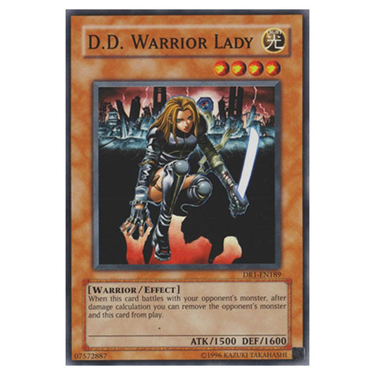 Yu-Gi-Oh! - Dark Revelation Volume 1 - D.D. Warrior Lady (Super Rare) DR1-EN189