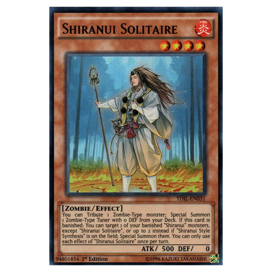 Yu-Gi-Oh! - The Dark Illusion - Shiranui Solitaire (Ultra Rare) TDIL-EN031