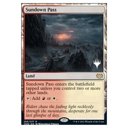 Magic The Gathering - Innistrad: Crimson Vow Promos - Sundown Pass - 266/277