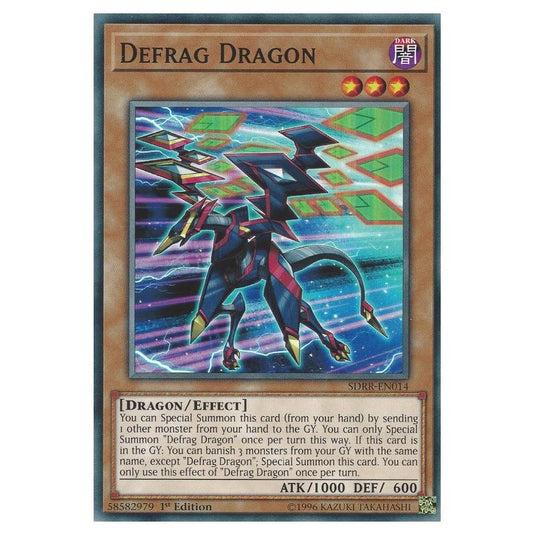 Yu-Gi-Oh! - Structure Deck - Rokket Revolt - Defrag Dragon (Common) SDRR-EN014